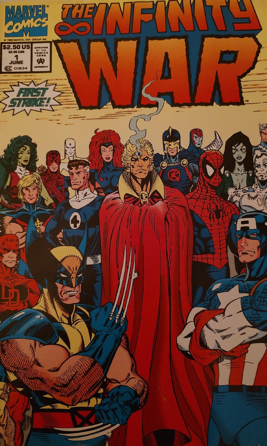 The Infinity War #1 Comic Book Cover