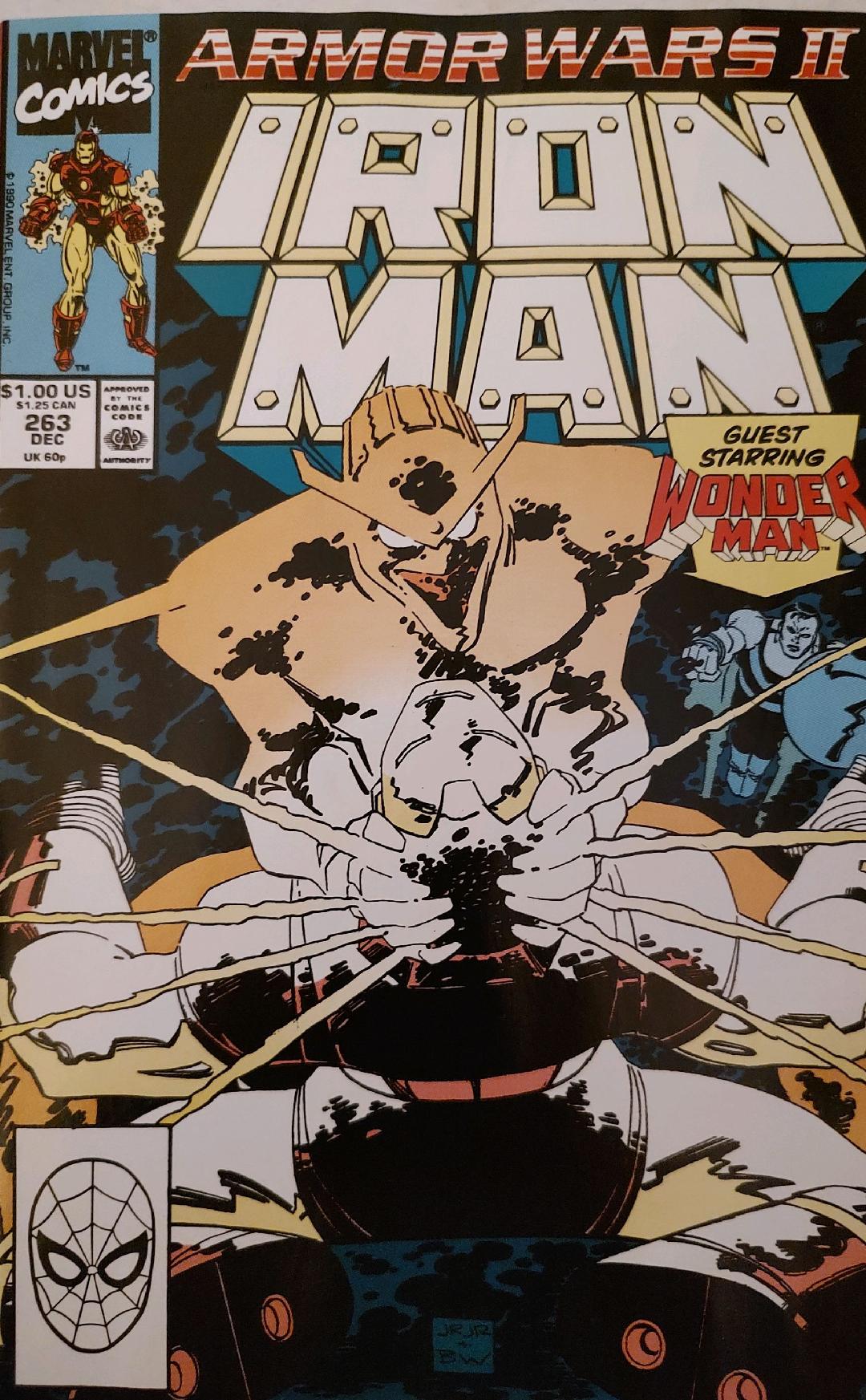 Iron Man #263 Comic Book Cover