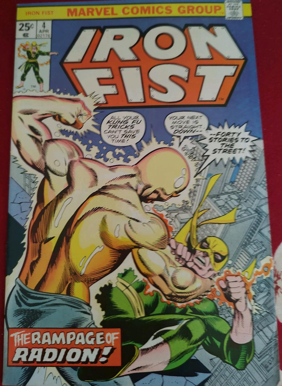 Iron Fist #4 Comic Book Cover