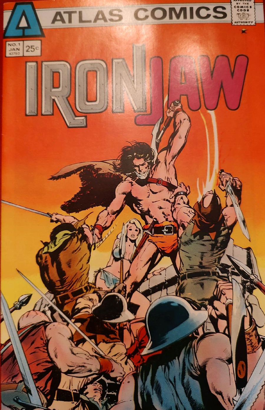 IronJaw #1 Comic Book Cover