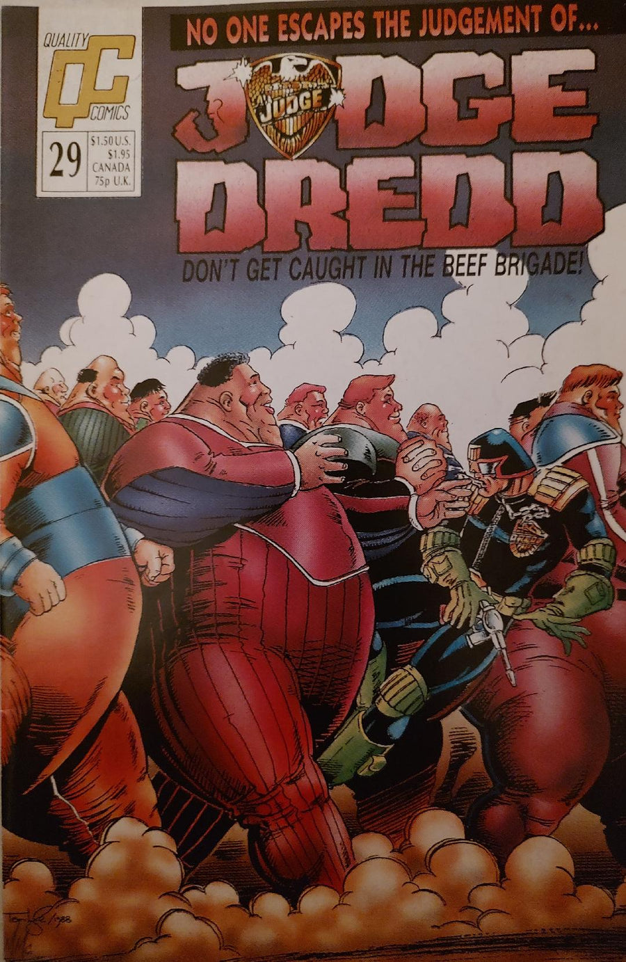 Judge Dredd #29 Comic Book Cover