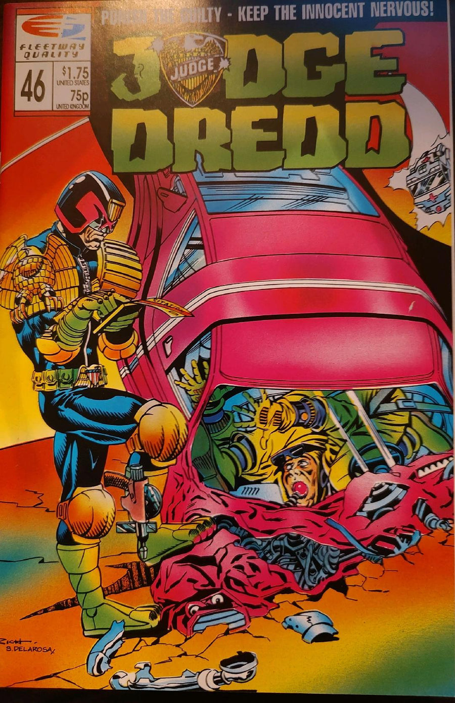 Judge Dredd #46 Comic Book Cover