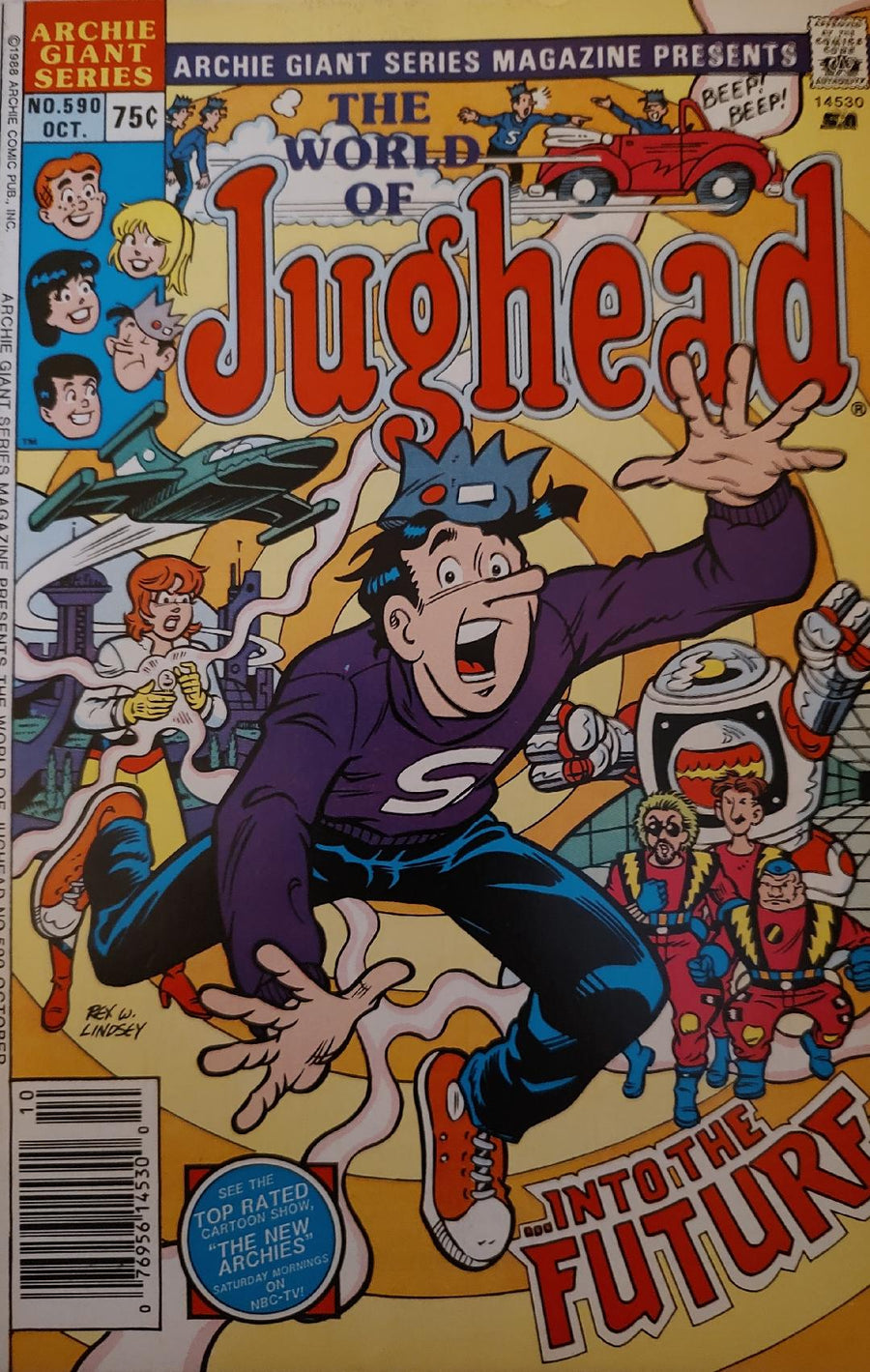 Archie Giant Series Magazine The World of JugHead #590 Cover Photo