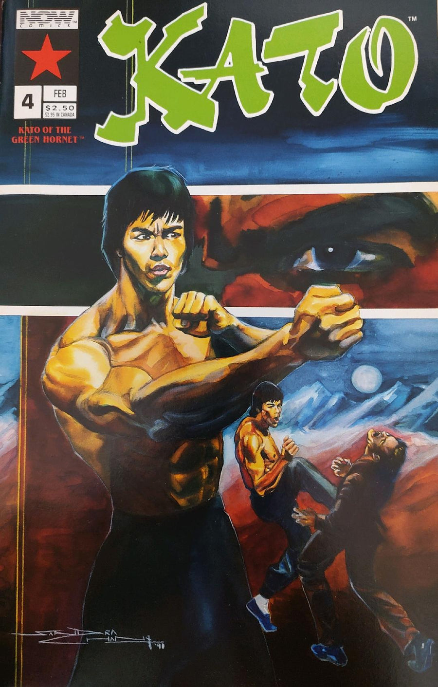 Kato #4 Comic Book Cover