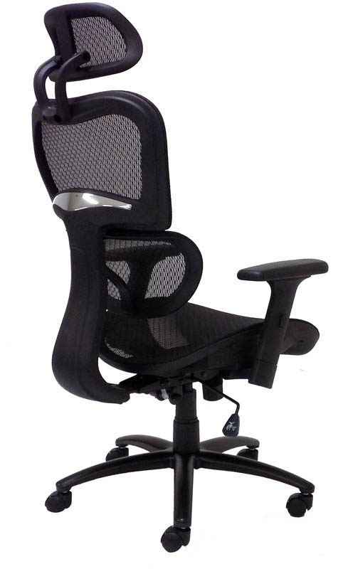 HumanFlex Elastic All Mesh Ergonomic Office Chair w/Headrest