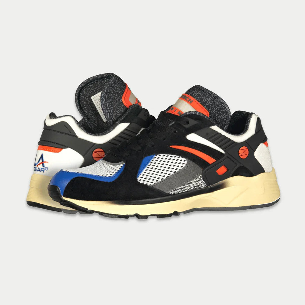 LA Gear Men's Catapult Light-Up Low Top Black and Orange