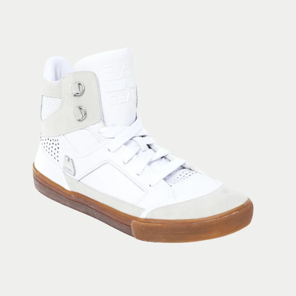 LA Gear Men's Court High Vintage High-top White