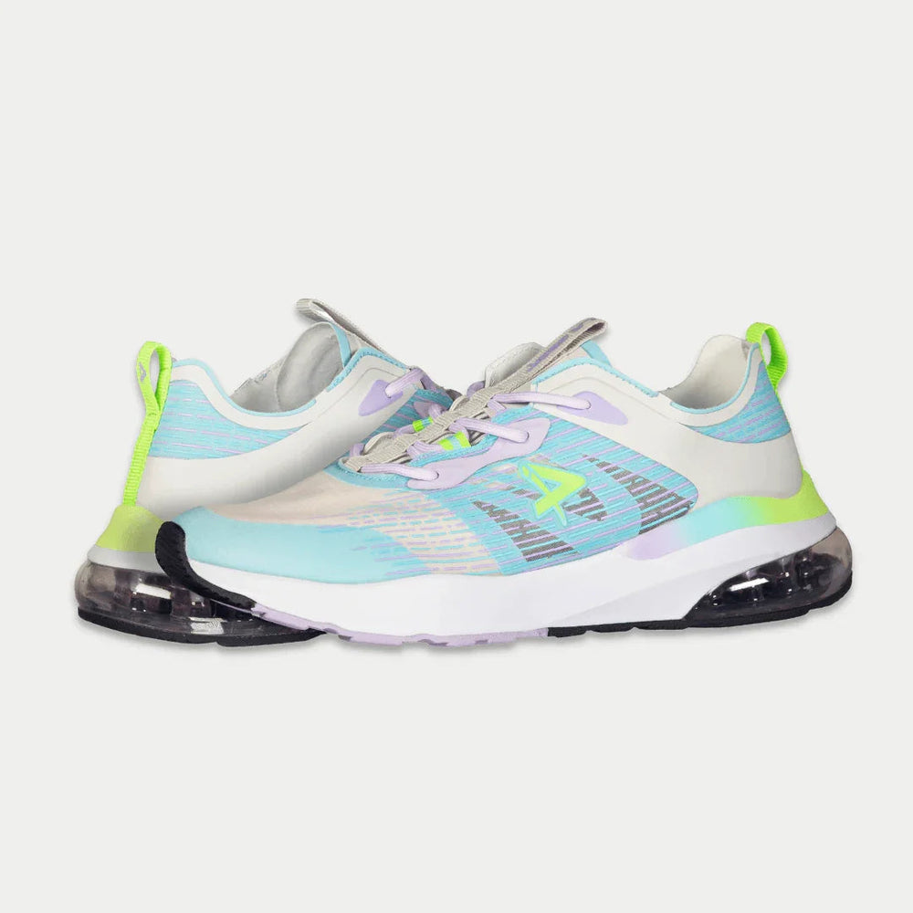LA Gear Women’s Artesia Low Top Gray and Light Blue