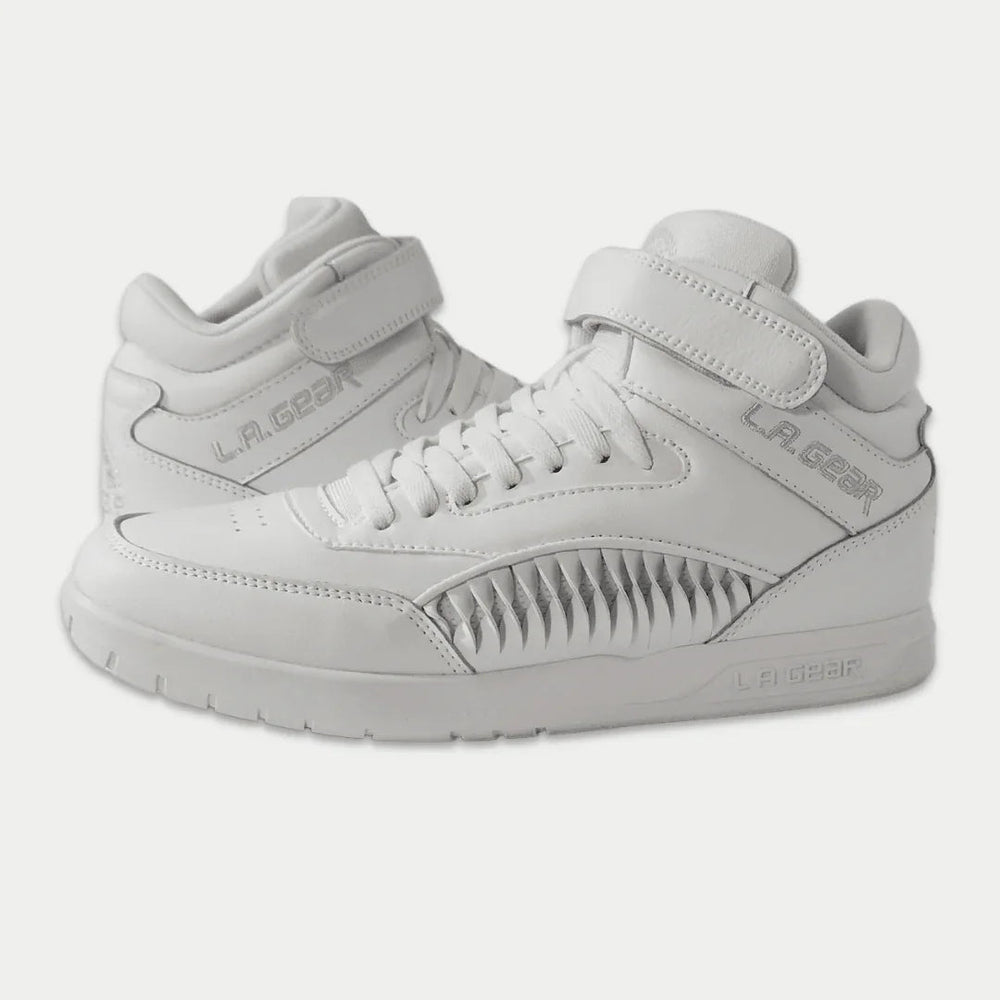 LA Gear Women's Flame Retro High-top White