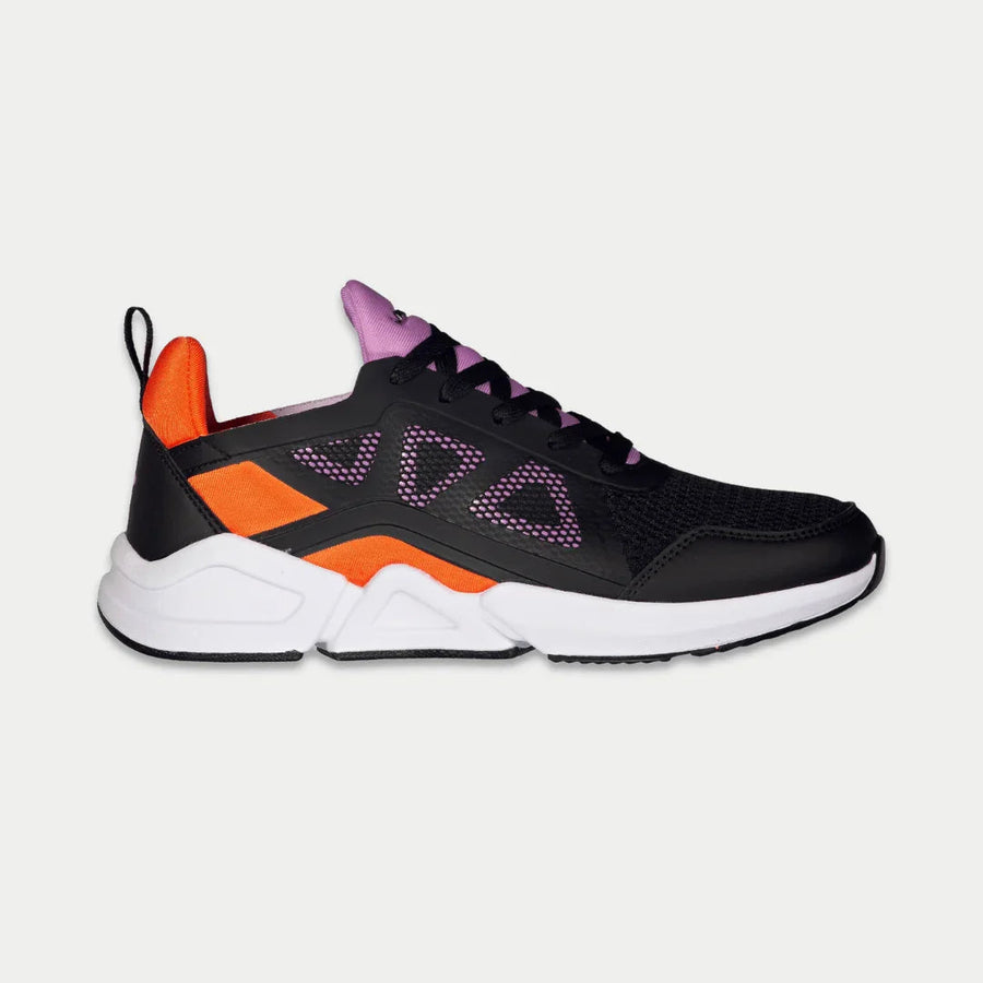 LA Gear Women’s Tarzana Low Top Black x Orange