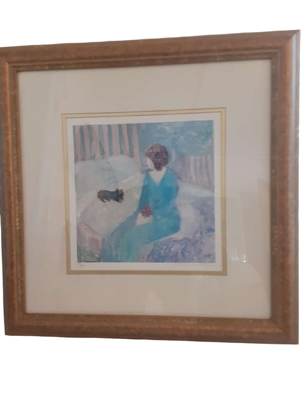 Barbara Wood Limited Edition Pencil Signed Print Front Photo
