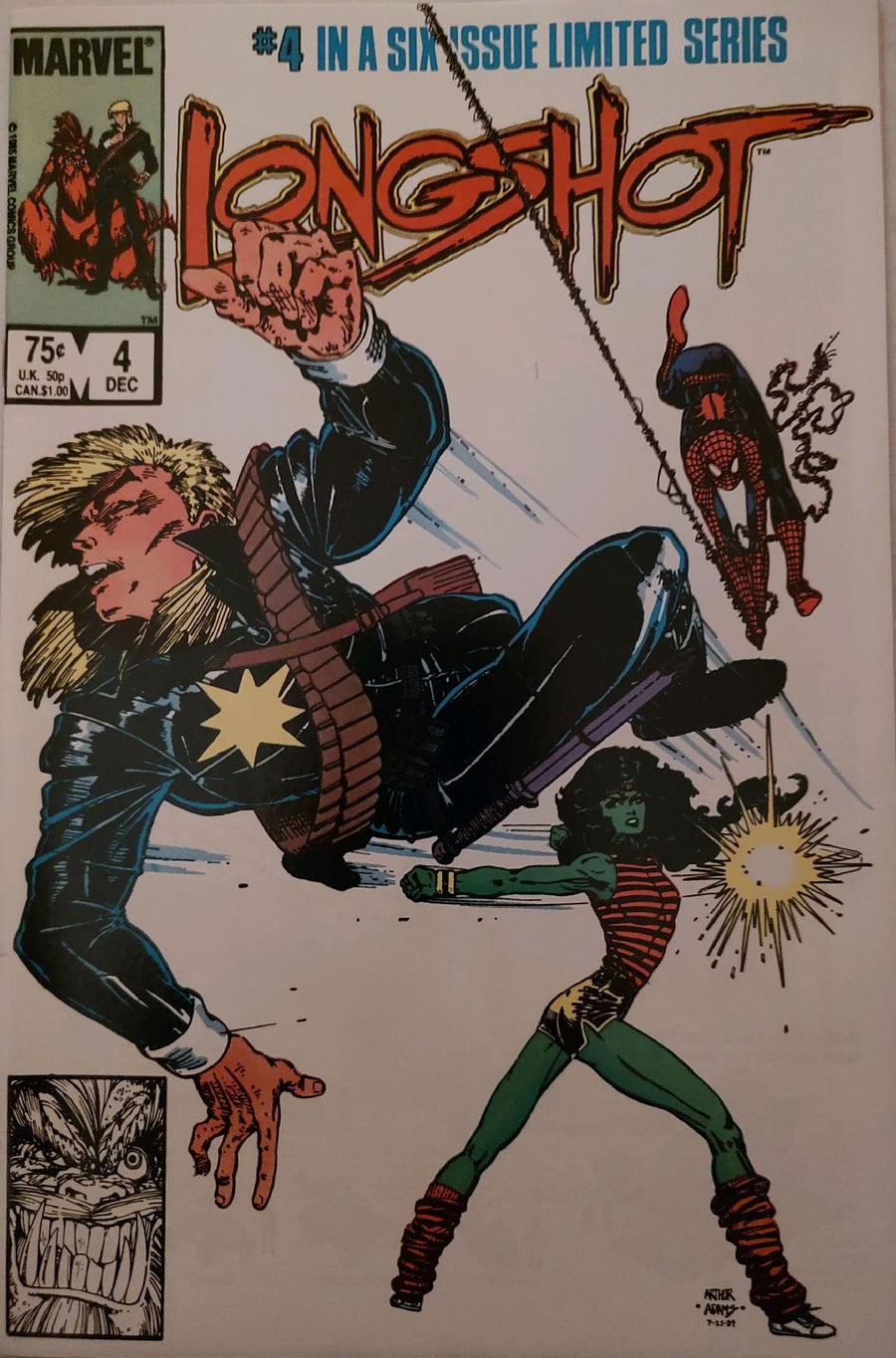 LongShot #4 Comic Book Cover