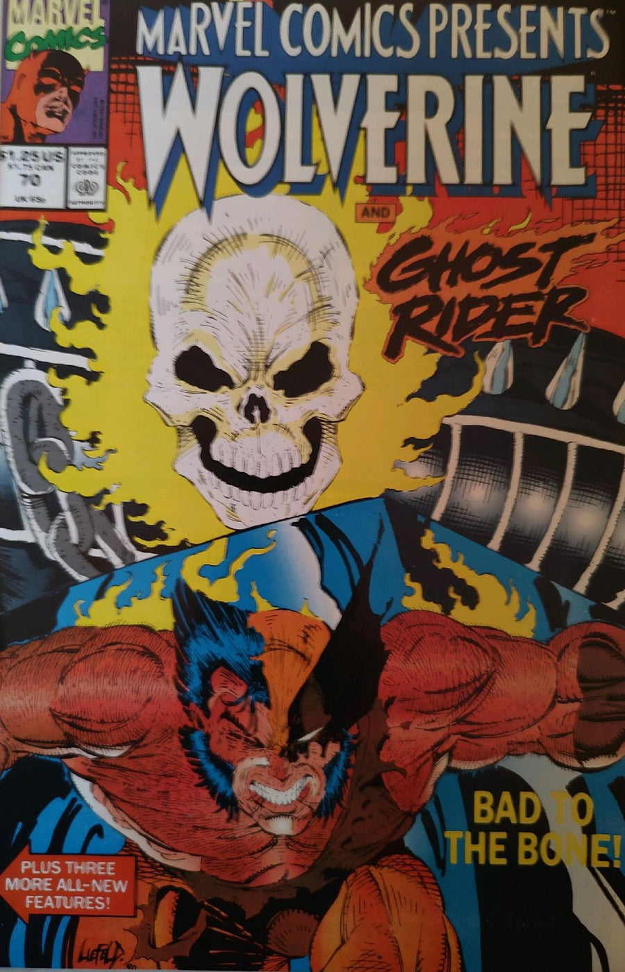 Marvel Comics Presents #70 Comic Book Cover