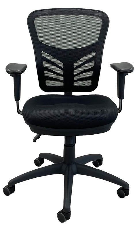 Multi-Function Black Mesh Ergonomic Office Chair Front