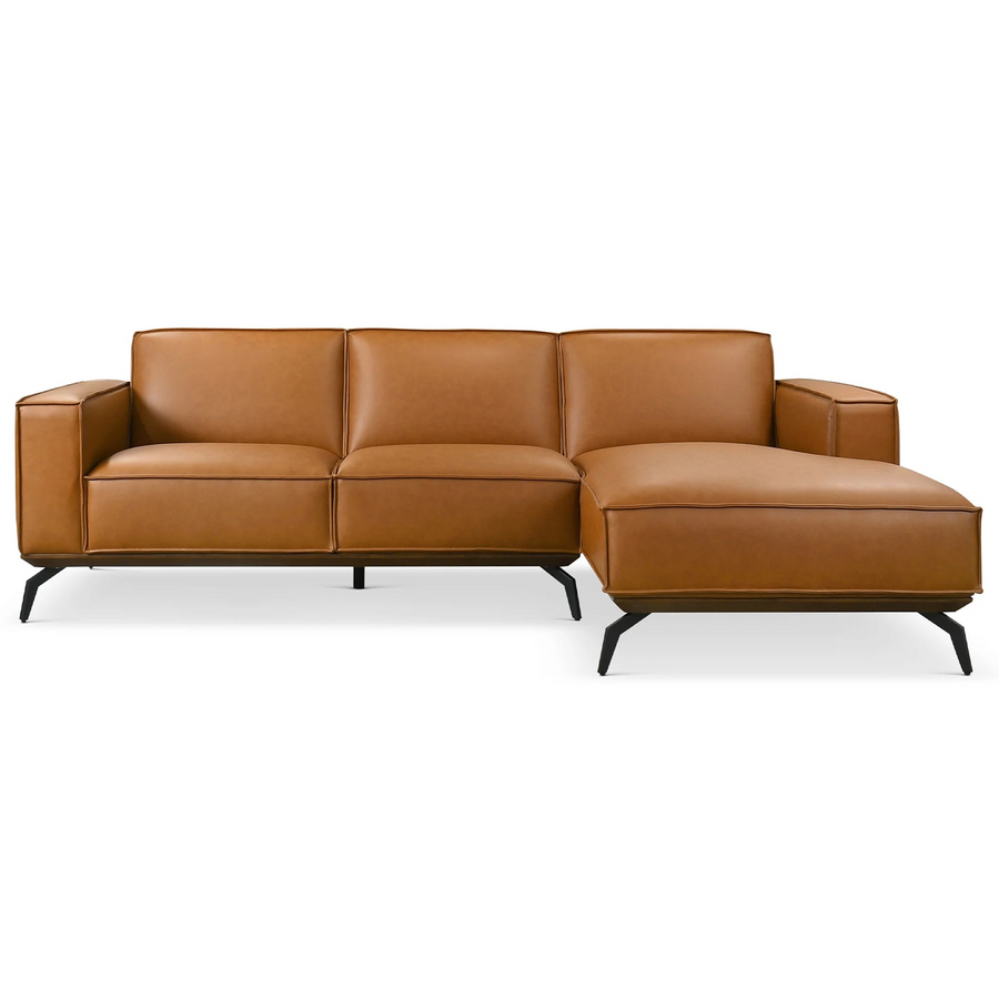Brenham Easy Clean Modern Right Sectional Sofa and Chaise