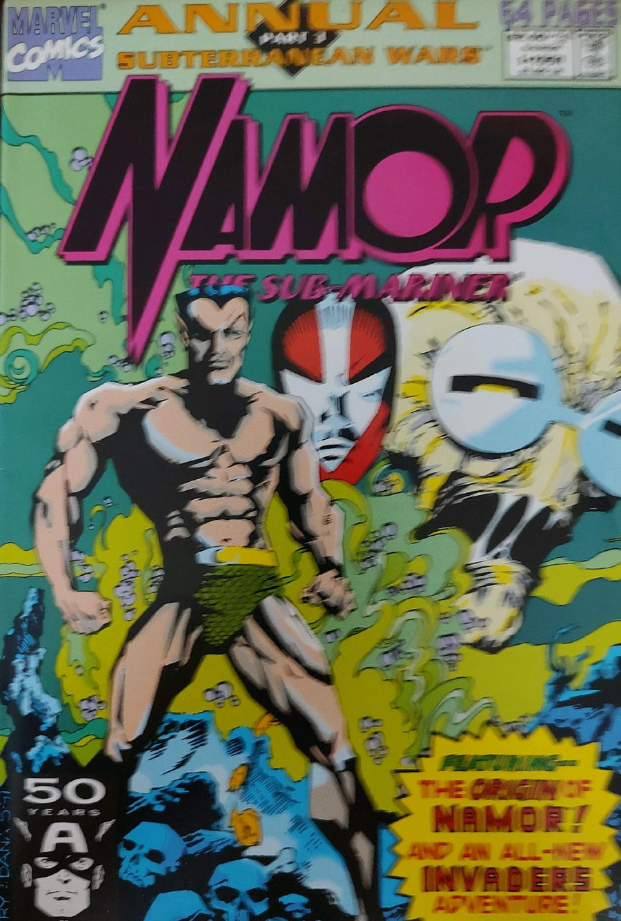 Namor Annual #1 1991 Comic Book Cover