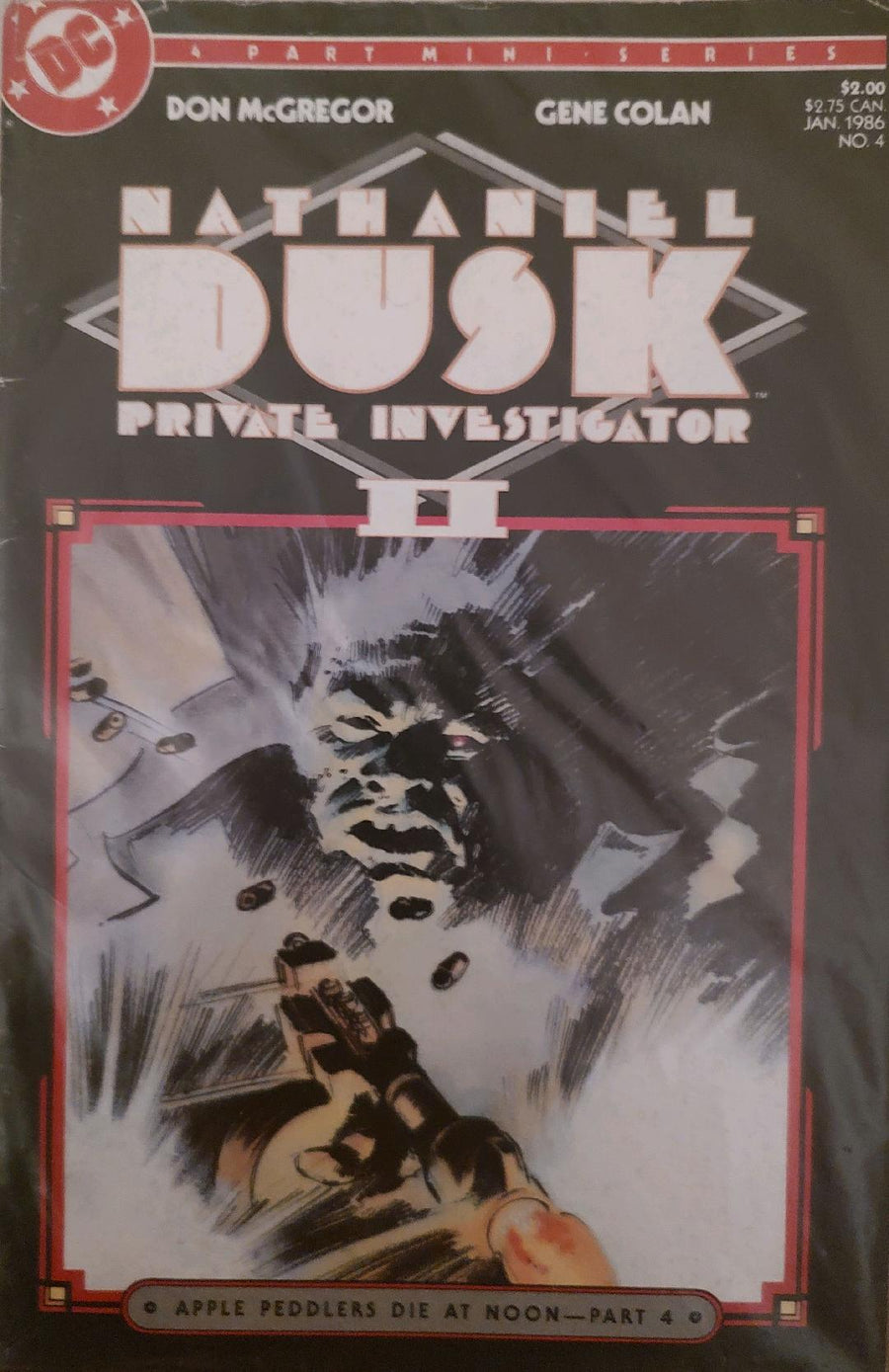 Nathaniel Dusk #4 Vol 2 Comic Book Cover