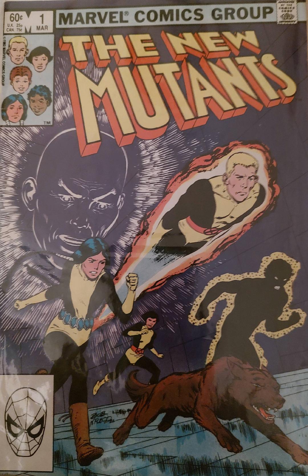 The New Mutants #1 Comic Book Cover