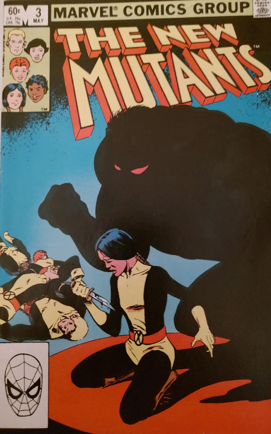 The New Mutants #3 Comic Book Cover