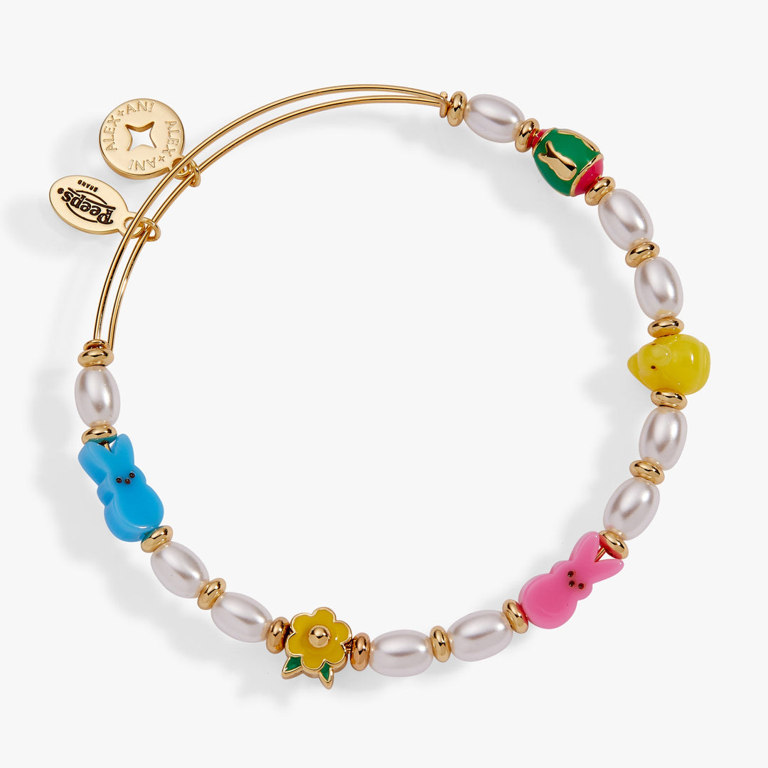 PEEPS® Chick and Bunny Beaded Bangle