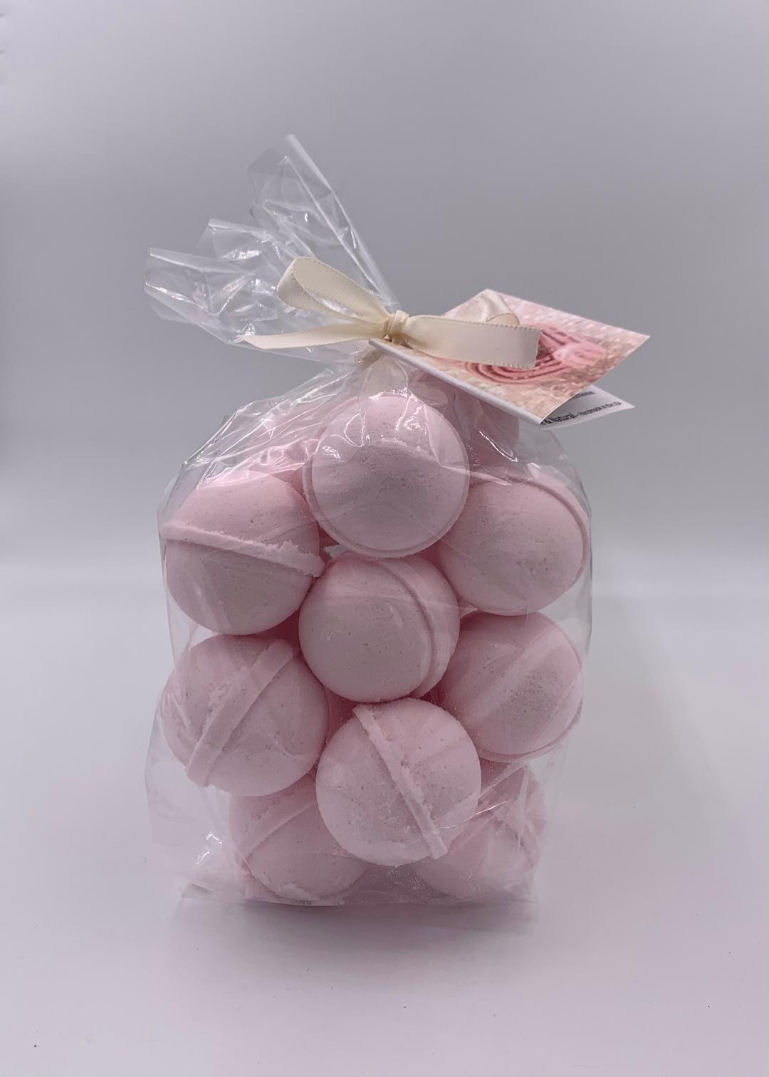 14 Bath Bombs in Pink Sugar (Aquolina Type Fragrance)