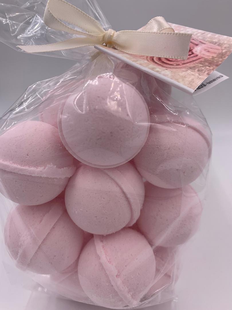 14 Bath Bombs in Pink Sugar (Aquolina Type Fragrance)
