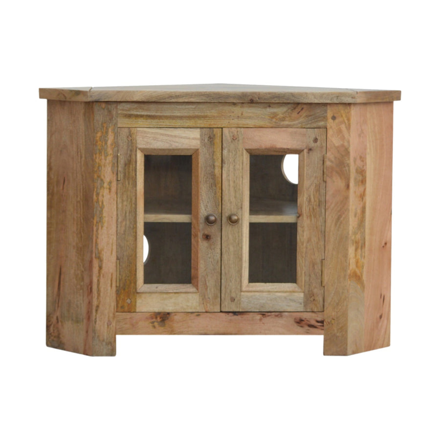 Granary 2 Door Corner TV Cabinet