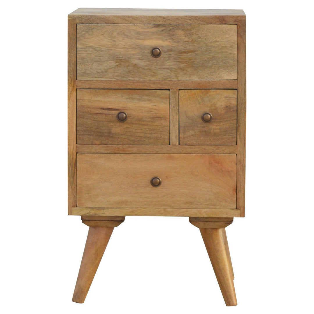 Nordic Style 4 Drawer Multi Nightstand