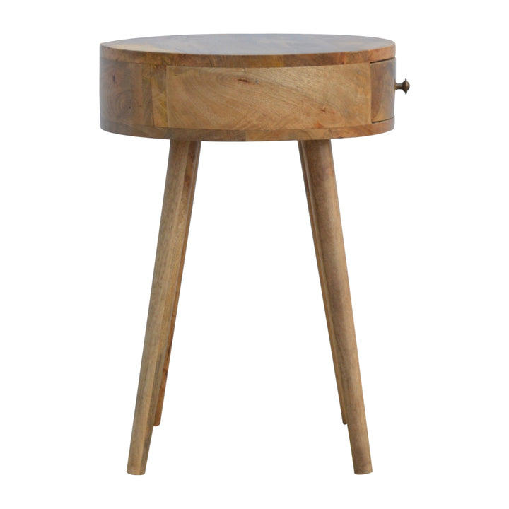 Nordic Circular Shaped Nightstand Photo 8