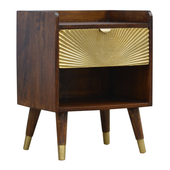 Manila Gold One Drawer Nightstand Photo 2