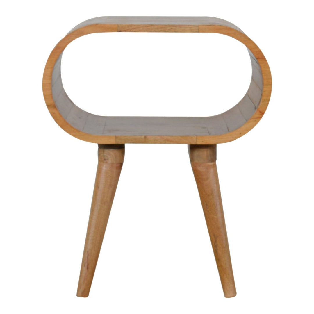 Circular Open Nightstand