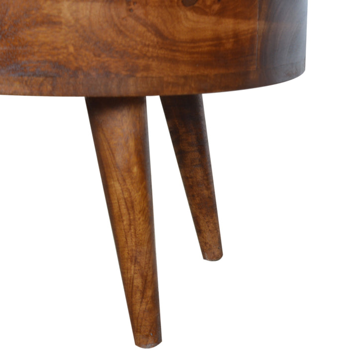 Chestnut Rounded Coffee Table Photo 8