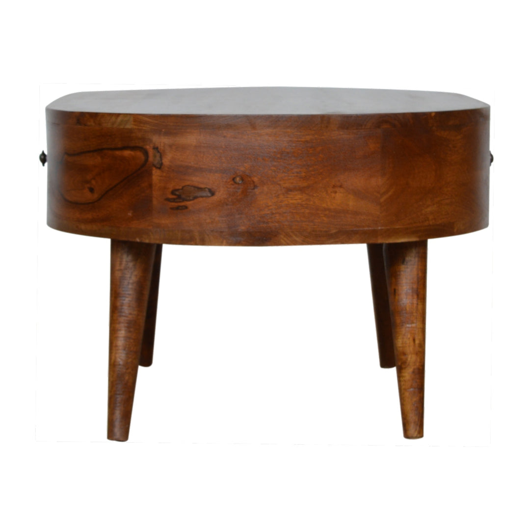 Chestnut Rounded Coffee Table Photo 7