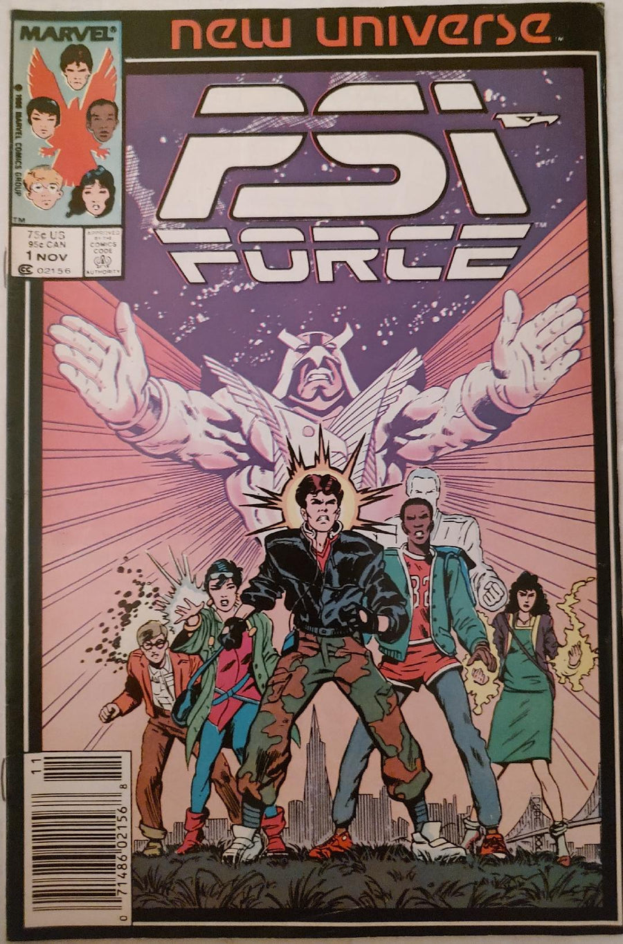 PSI Force #1 Comic Book Cover