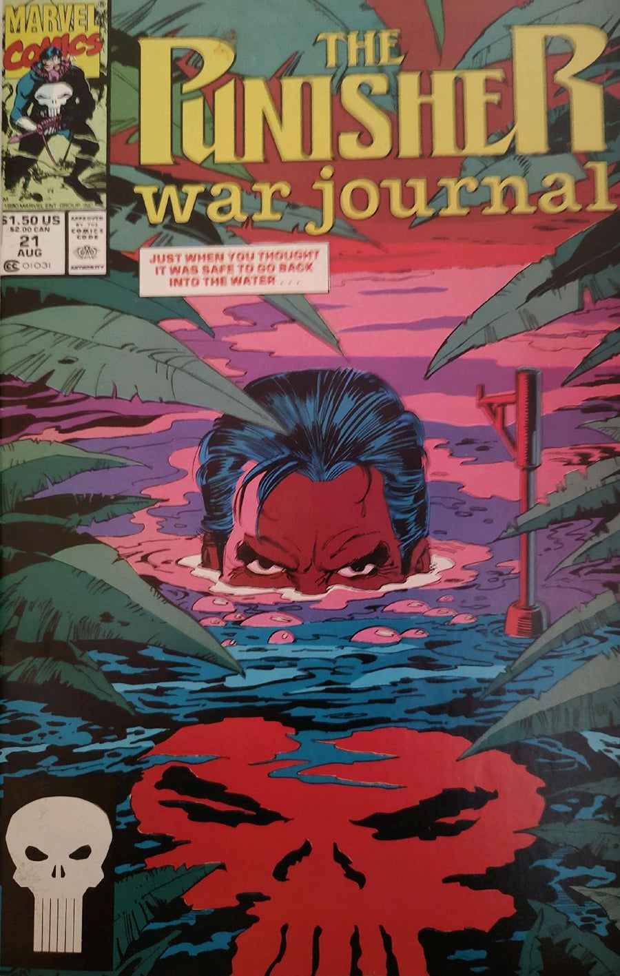 The Punisher War Journal #21 Comic Book Cover