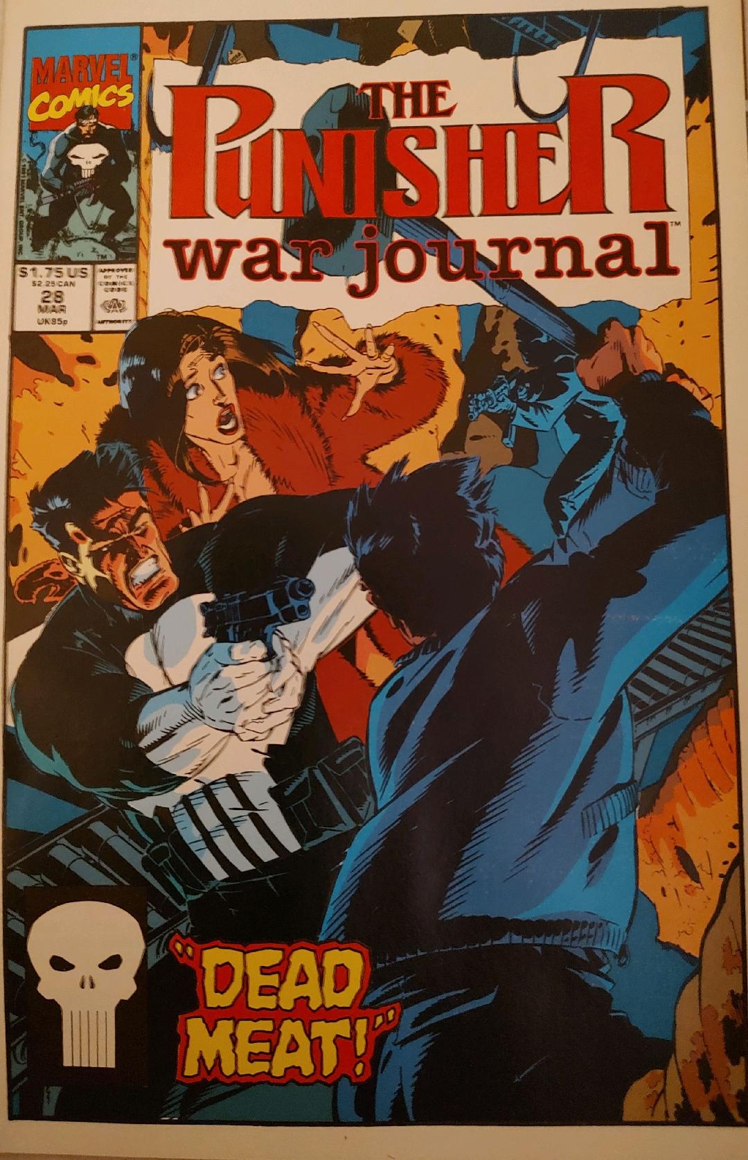 The Punisher War Journal #28 Comic Book Cover