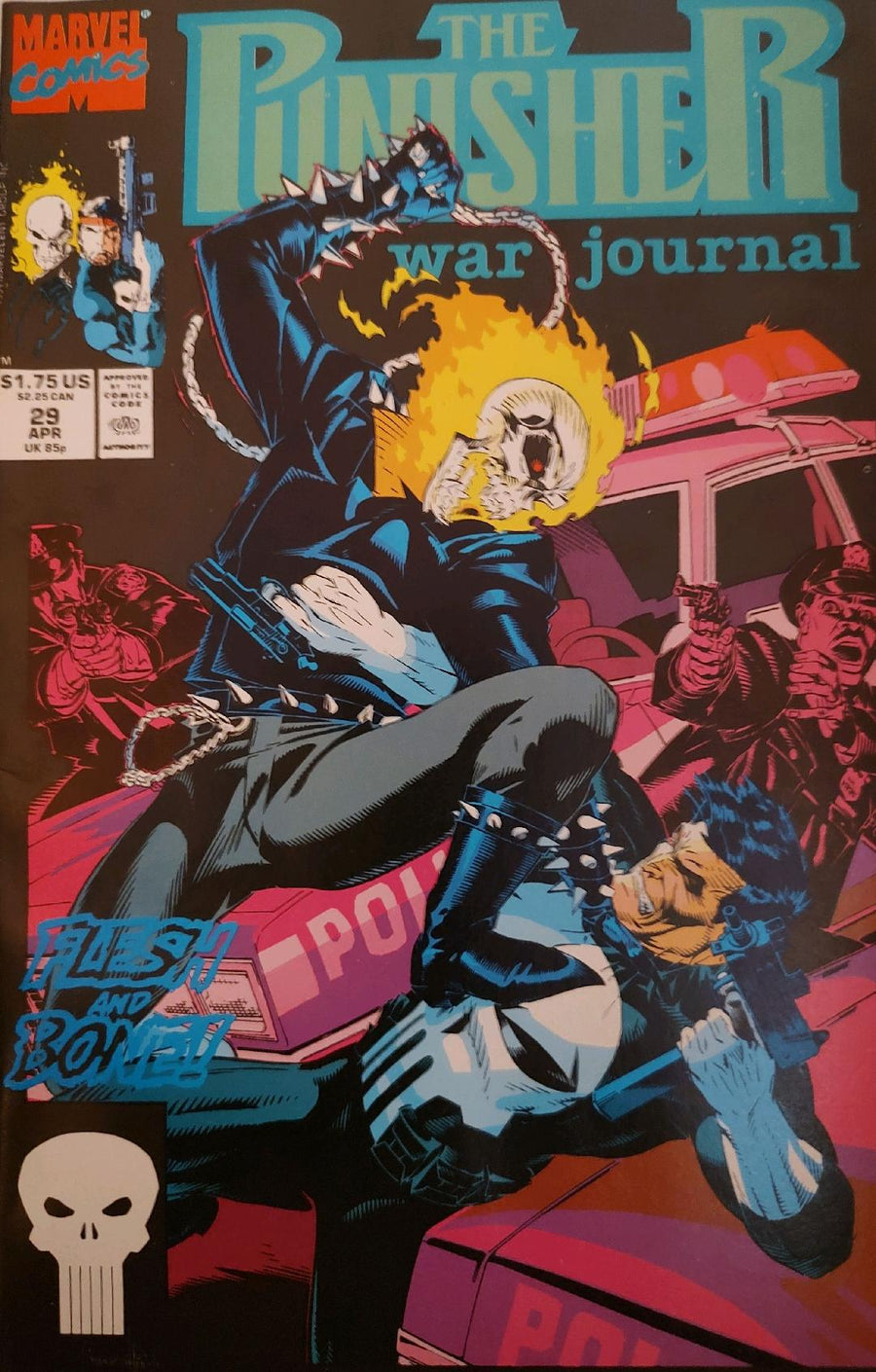 The Punisher War Journal #29 Comic Book Cover