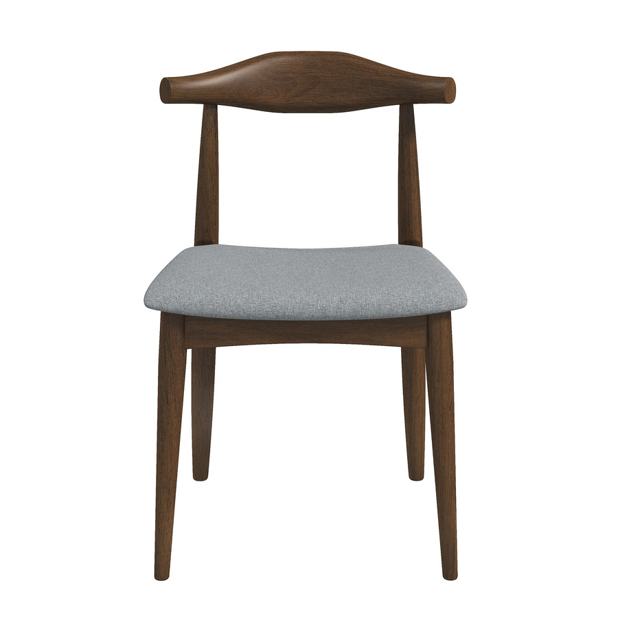 Destiny Grey Fabric Dining Chairs (Set Of 2)