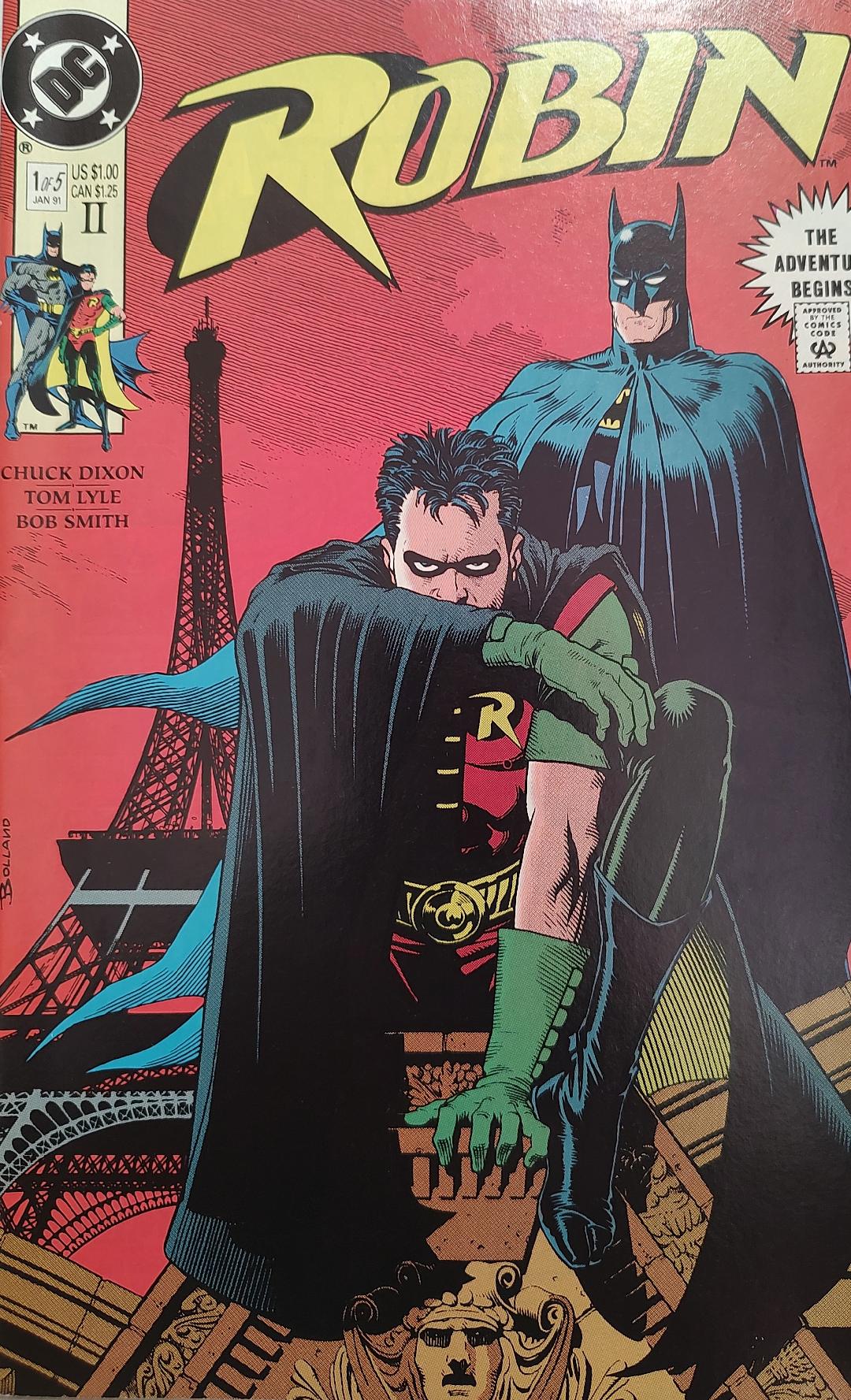 Robin #1 2nd Print Comic Book Cover