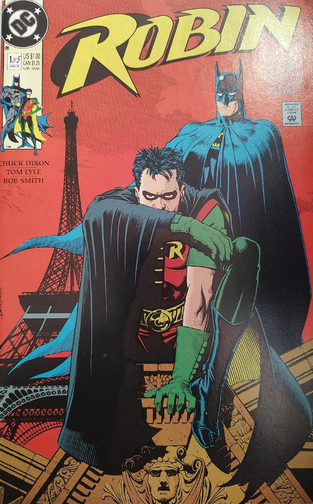 Robin #1 1st Print Comic Book Cover