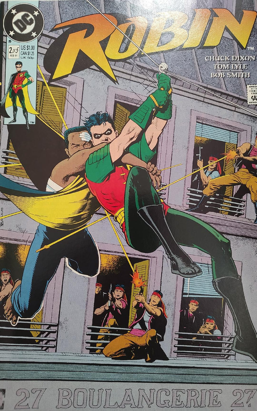 Robin #2 Comic Book Cover