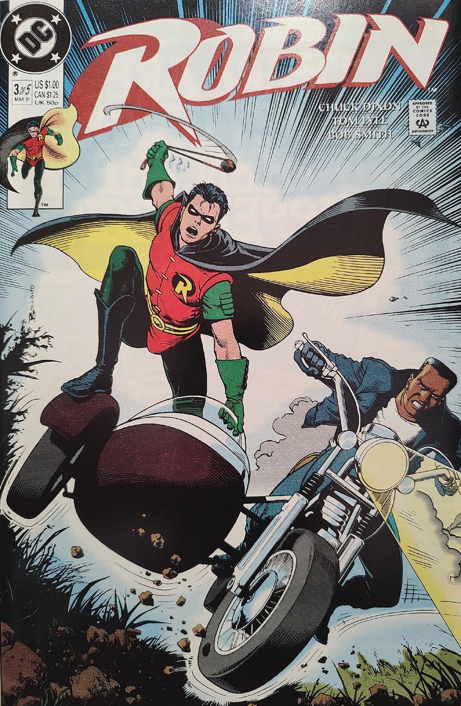 Robin #3 Comic Book Cover