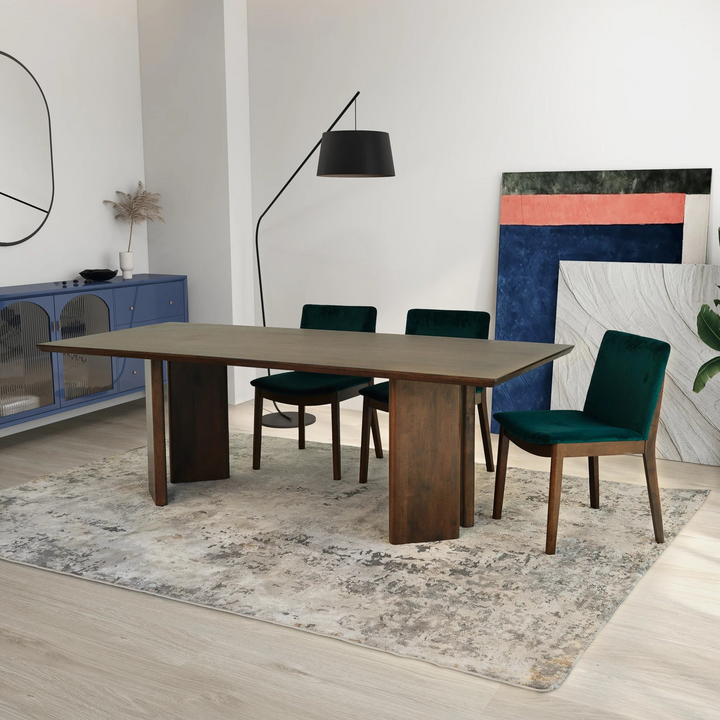 Alden Walnut Dining Table Photo.