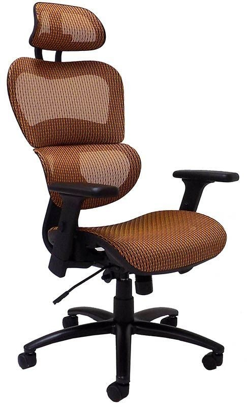 HumanFlex Elastic All Mesh Ergonomic Office Chair w/Headrest