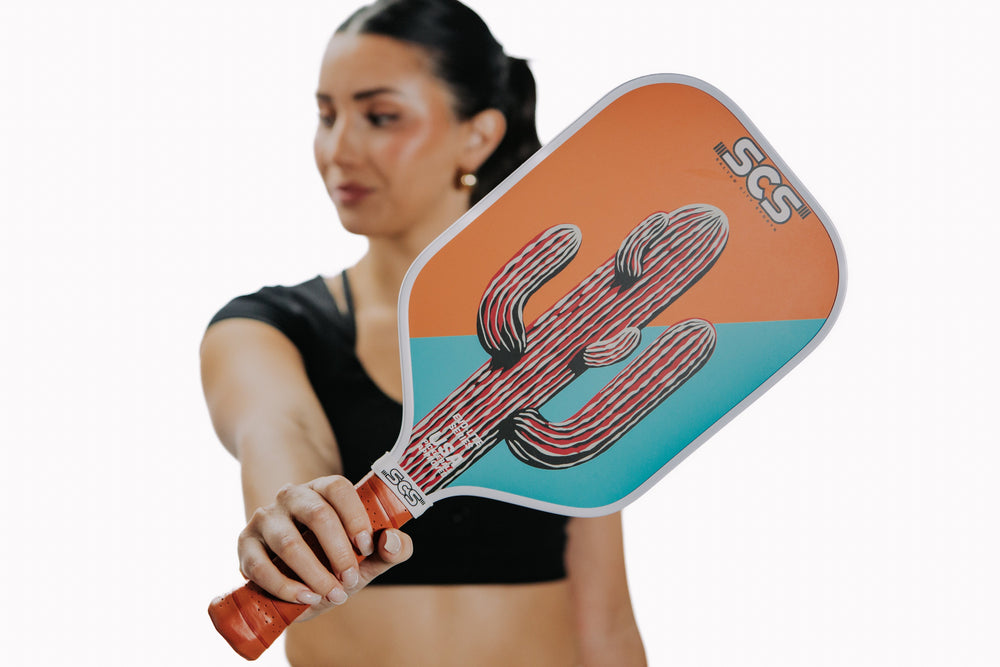 Cacti Evo-Lite Series Pickleball Paddle Closeup.