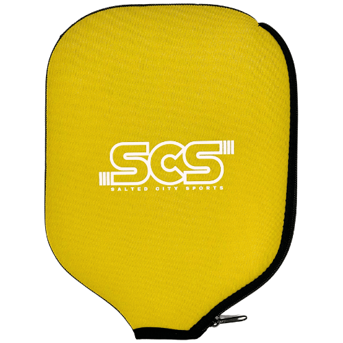 Pickleball Paddle Cover Yellow