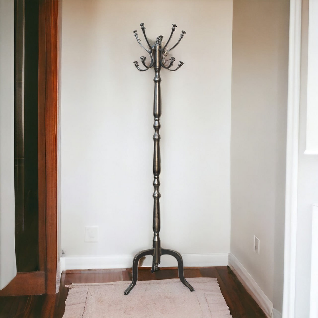 Silver Coat Stand