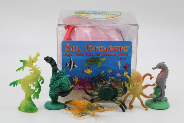 Kids Bath Bomb with Sea Creature Toy Inside - 1 Large 8oz. Bomb