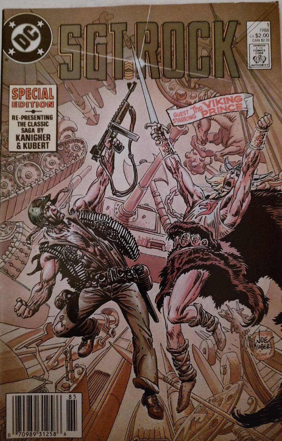 SGT Rock Special #1 Comic Book Cover