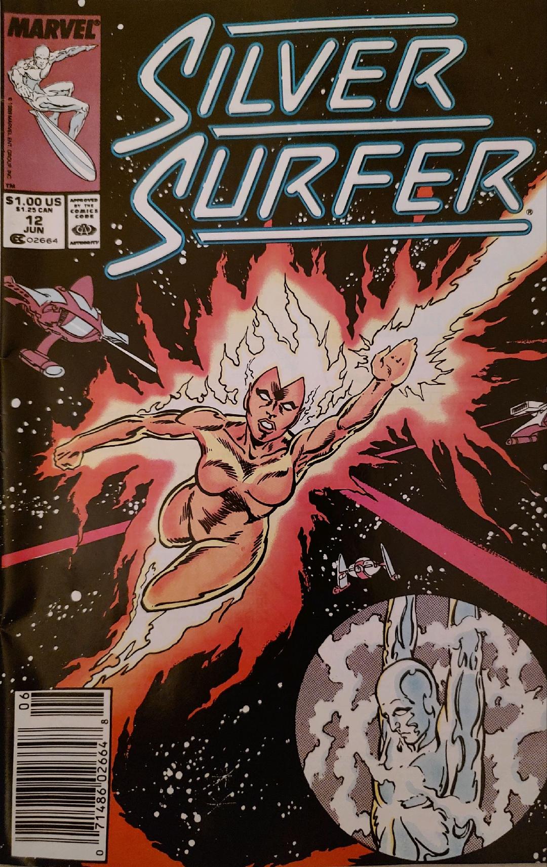 Silver Surfer #12 Comic Book Cover